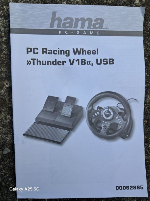 PC Racing wheel Thunder V18