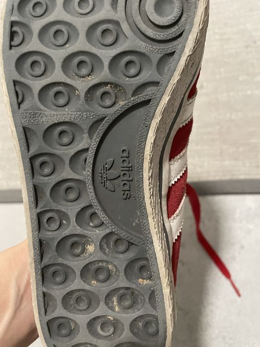 Trampki czerwone adidas