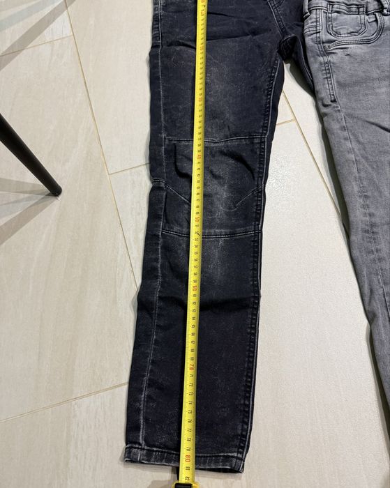 Spodnie 140 152 roz jeans dzins dla chlopaka chłopca junior nastolatka