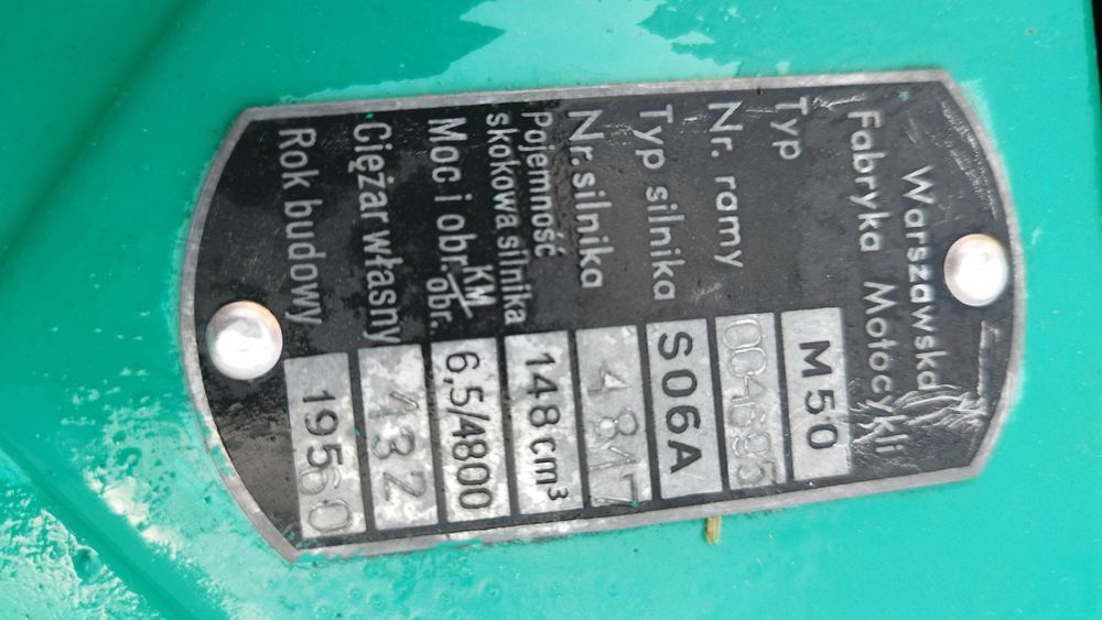 Wfm Osa M50 z 1960 roku.Sprawna