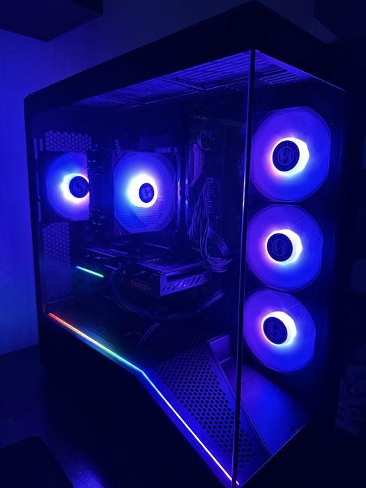 Komputer bardzo mocny. RX9060xt 16gb chellenger. RYZEN 5 7500F. 32GB RAM PATRIOT VIPER VENOM DDR5 CL30 6000 MT/s