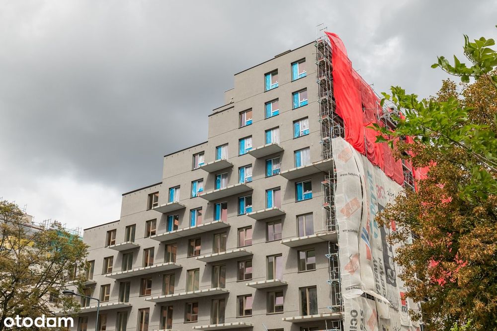 Modern Mokotów | 2 pokoje | zachód | widok na park