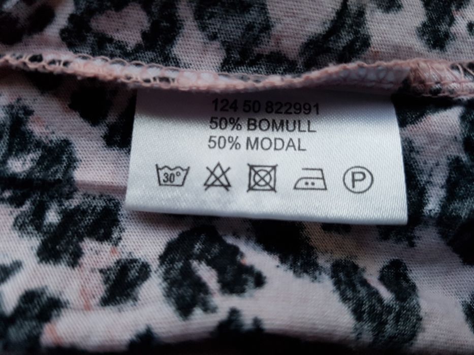 Oversize bluzka bluzeczka pantera panterka róż różowa