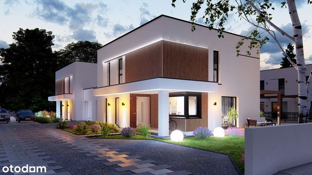 Nowoczesny Dom 161,72 M² Na Prestiżowym, Zamkniętym Osiedlu