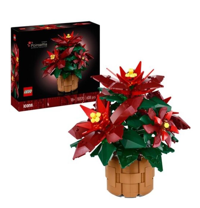 LEGO 10370 ICONS Botanicals Gwiazda Betlejemska