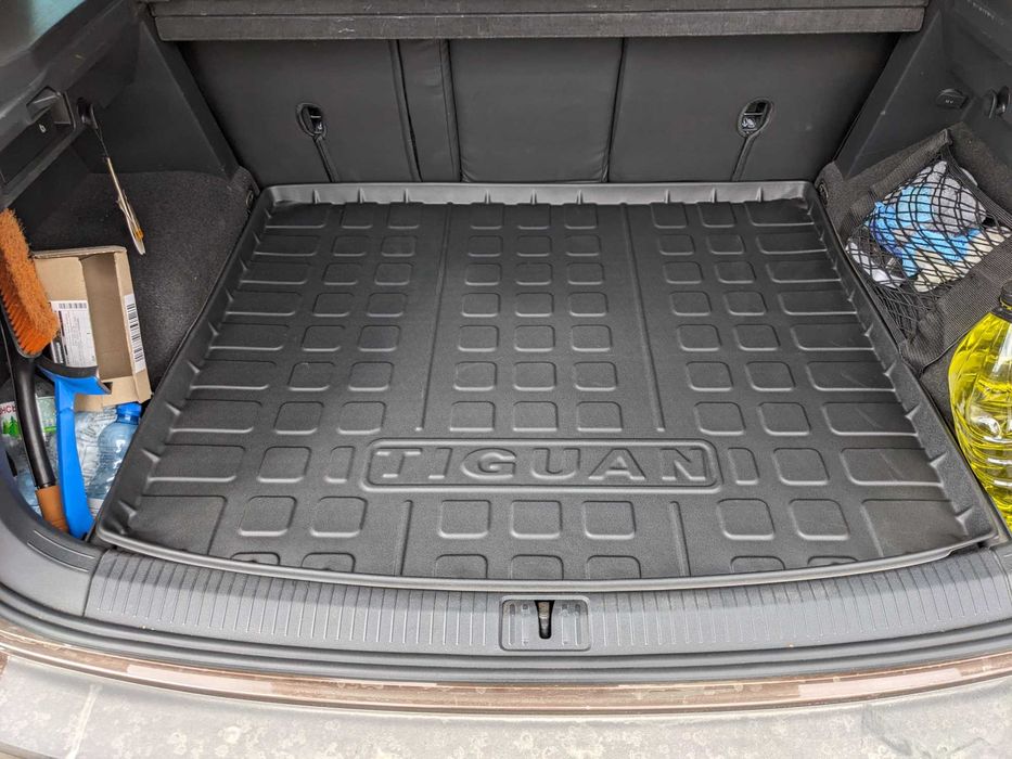 Килимок в багажнік VW Tiguan ФВ Тігуан 16-24 ЮСА Євро довга, коротка