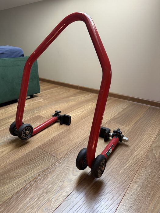 Stojak motocyklowy bike lift z uchywtami