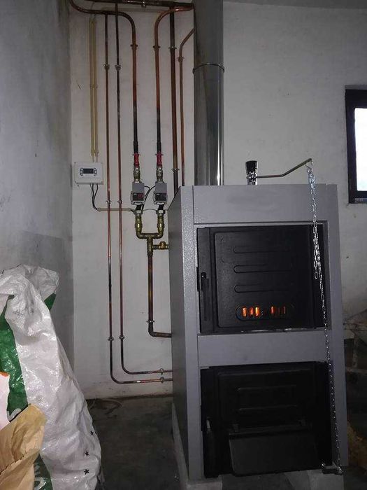 Caldeira Lenha Nova Ferro Fundido 30KW