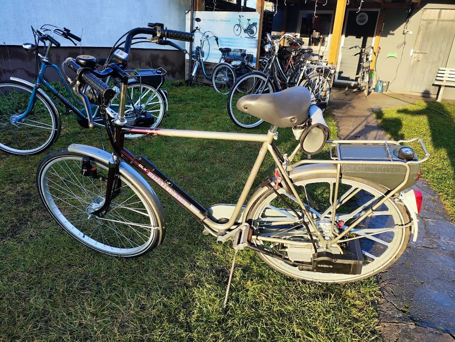 Sparta Met męski rower z silnikiem spalinowym sachs301A, Spartame