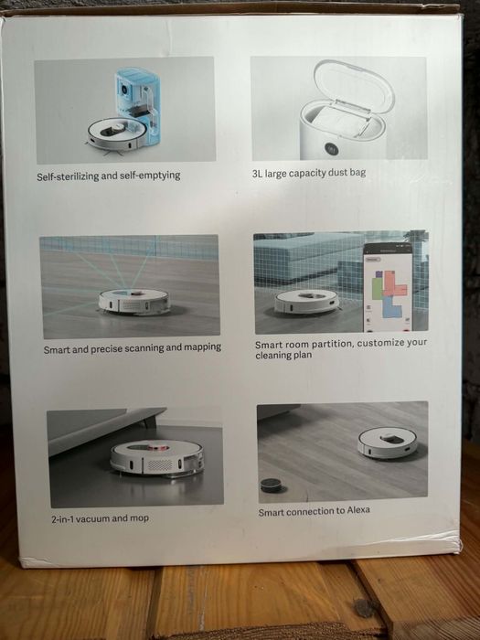 Robot sprzątający użyty kilka razy