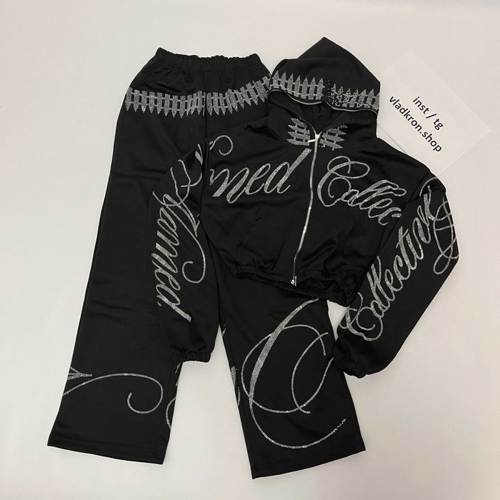 Зип Худи и штаны Namerd Collective Balenciaga swarovski Opium