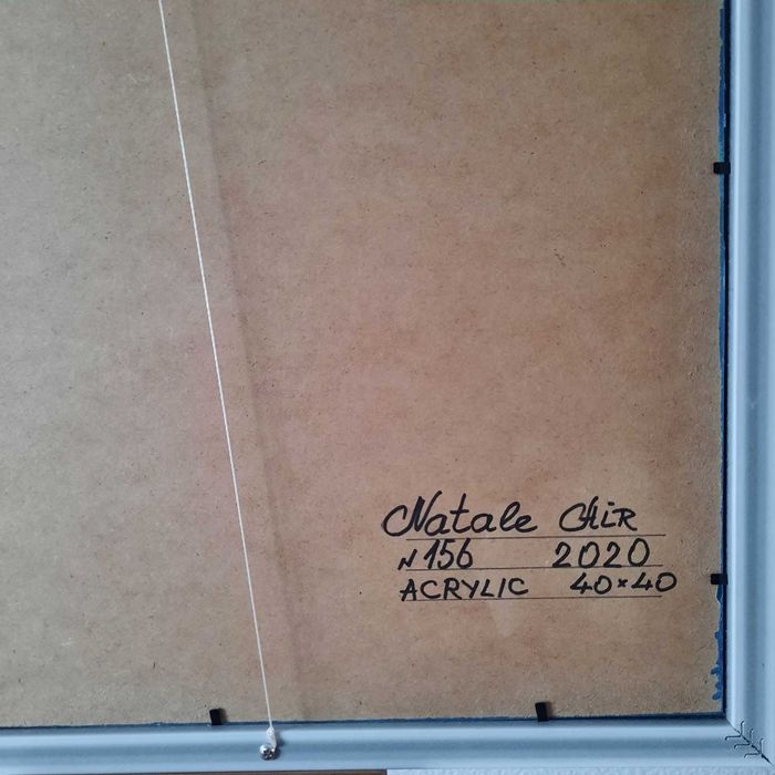 Natale Air / Живопис / картина / 40/40 Мixed media Art / 2020 / #156