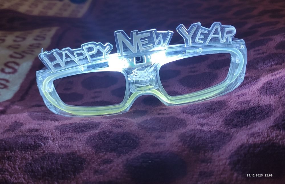 Окуляри з підсвічуванням, неонові окуляри для вечірок