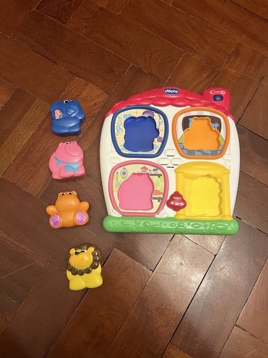 Puzzle Happy Chicco Bilingue Português/Inglês