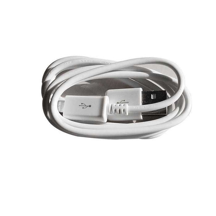 Cabo microUSB 1m ficha longa 8mm