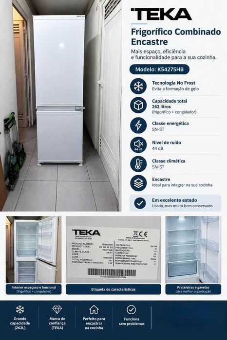 Frigorifico Teka de encastrar