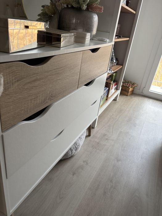 Conjunto Comoda conforama + mesinhas cabeceira