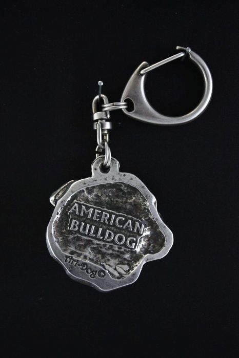 Buldog amerykański brelok w pudełku Art-Dog