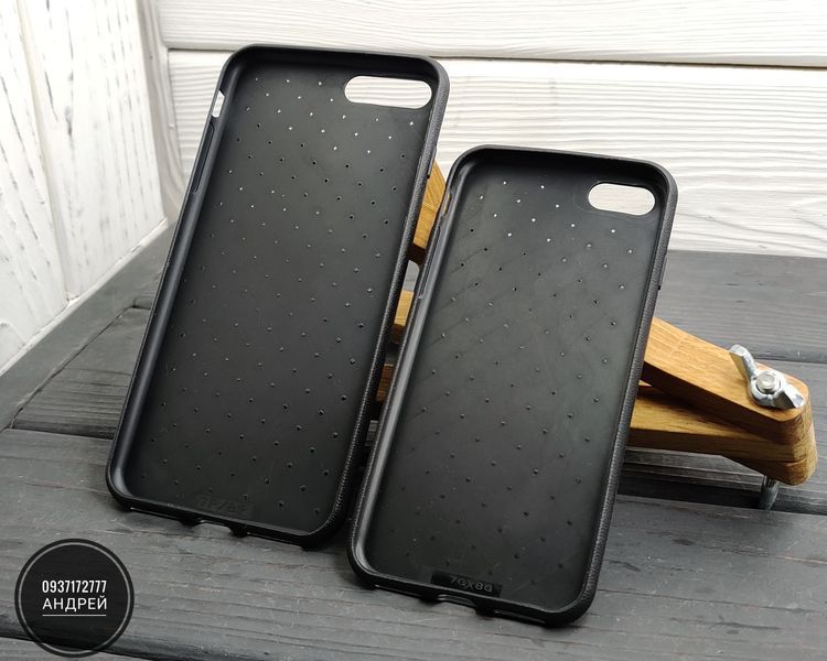 Чехол тонкий плетенка на iPhone SE 2020/ 7/ 8 Plus. Не скользит Чохол