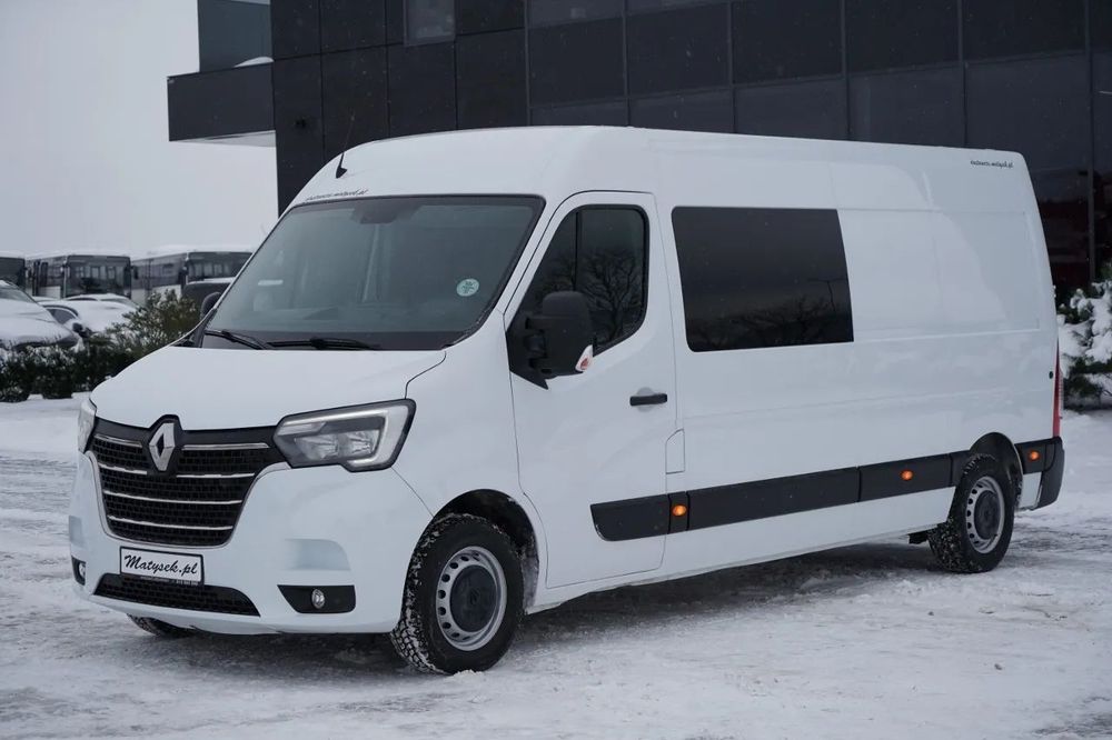 Renault MASTER / BLASZAK / FURGON / BRYGADÓWKA 7 MIEJSC / ZABUDOWA / POLSKI SALON / JEDEN WŁAŚCIEL