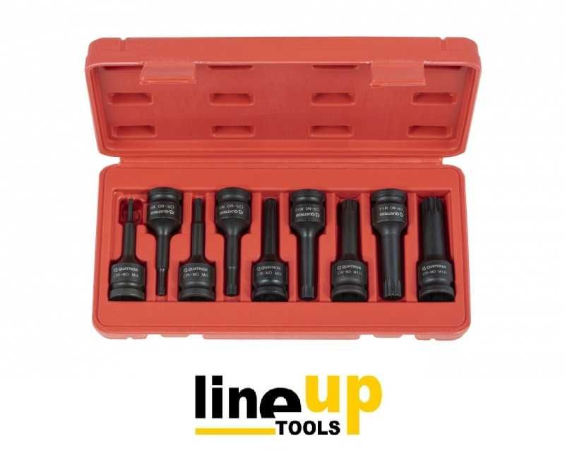 Chaves de Impacto XZN Bi sextavado 9Pcs 1/2 M4/M16 PRO (C/Iva)