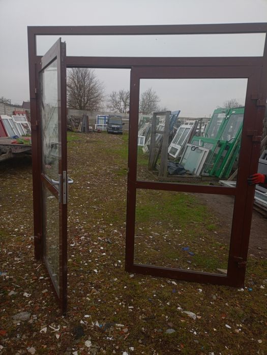 Drzwi aluminiowe używane z Niemiec super stan dostawa gratis cały Kraj