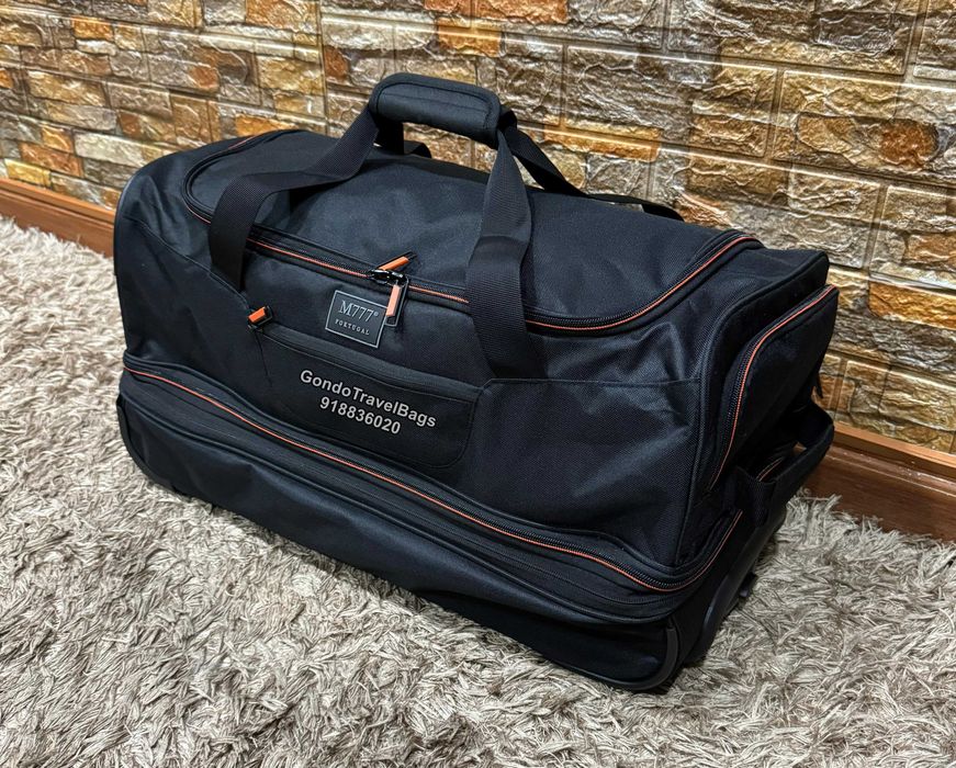 Saco de Viagem 55cm Com Trolley / Extensível + 8cm - Grande Qualidade