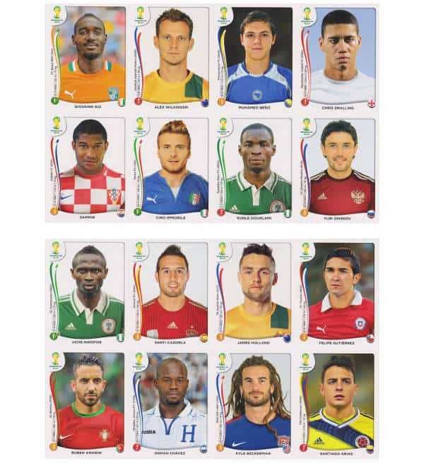 Cromos Mundial do Brasil 2014