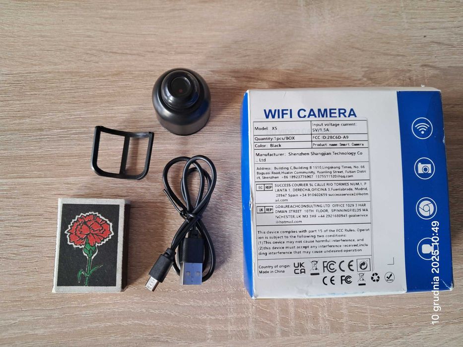 Nowa mini kamera X5 1080P