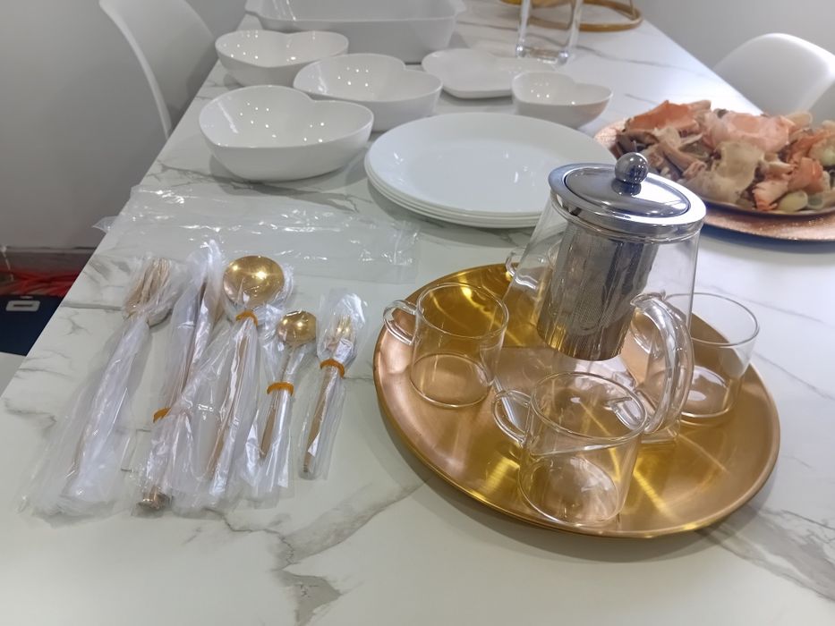 Chaleira  com 4 xícaras resistente ao fogo