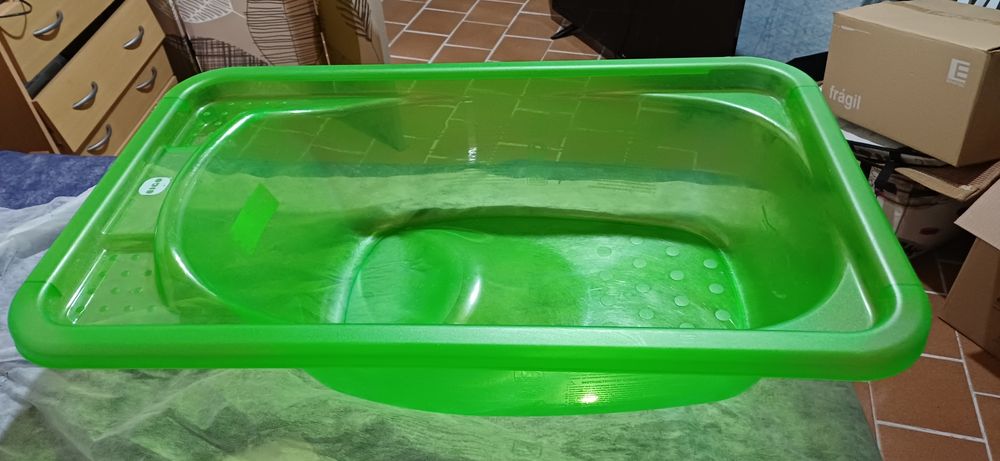 Banheira com acento para recém nascido