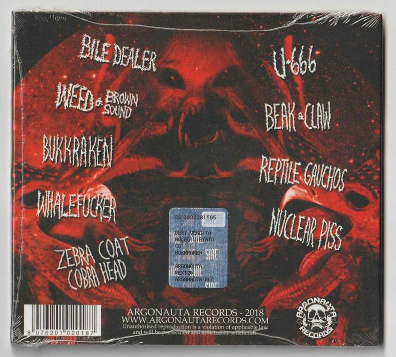 Carcharodon - Bukkraken [CD] [Włochy] Nowa Folia