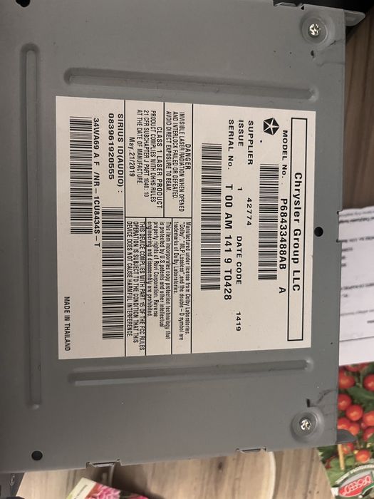 Radio sirius dodge grand caravan