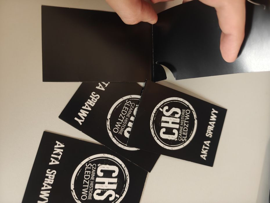 Czarne historie śledztwo - gra planszowa