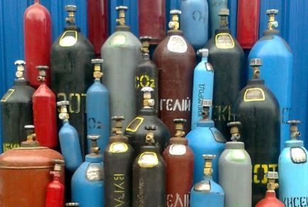 Балони з технічними газими продаж обмін
