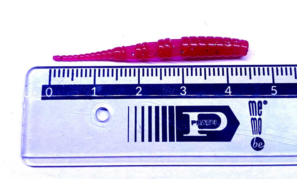 Silikonowe przynęty wędkarskie-sztuczny robak (45mm) 5szt.