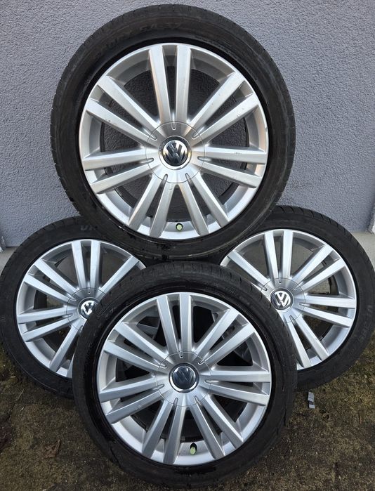 Felgi z oponami VW Touran Sharan Passat Golf Caddy 7x17 ET47 5x112