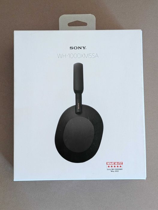 Fones Sony WH-1000XM5SA, novos, fatura, garantia