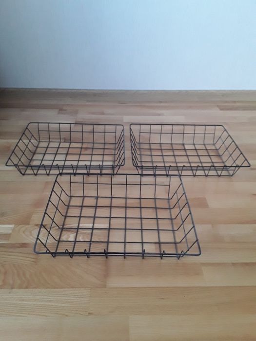 Боксы органайзеры из металлической сетки