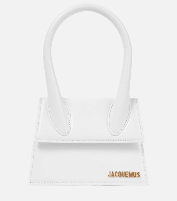 Сумка Jacquemus Le Chiquito Medium leather bag White