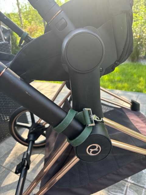 Wózek dziecięcy Cybex Priam 2.0 Rose Gold  Gondola + Spacerówka