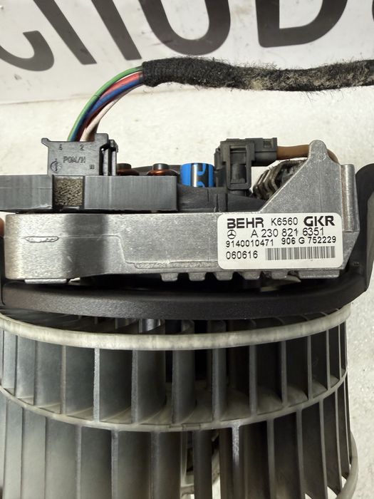 Wentylator Dmuchawa Nagrzewnicy Mercedes w211 E klasa