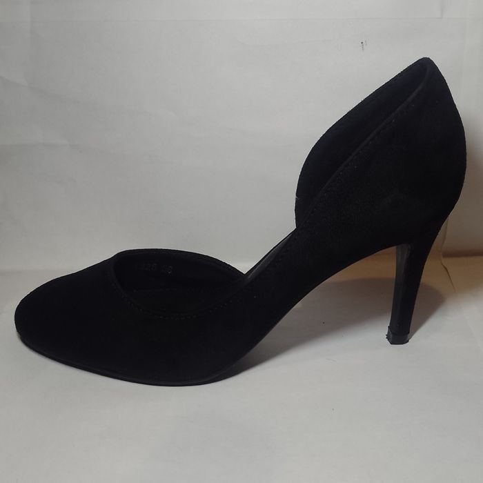 туфлі чорні замшеві