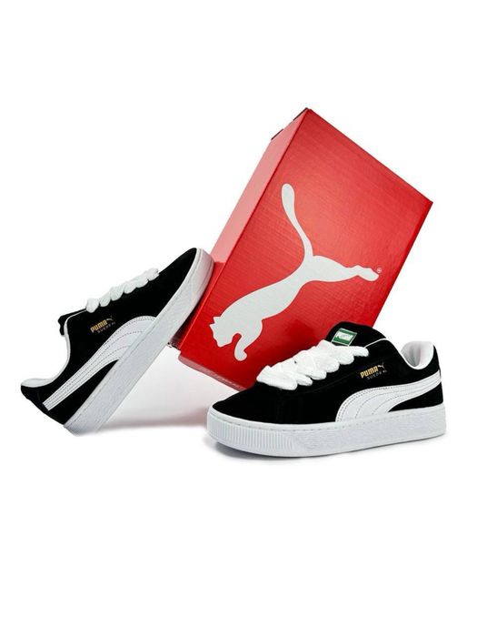 Puma Suede Xl Black White