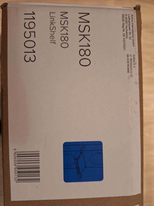 Łącznik pralka suszarka MSK 180 Amica