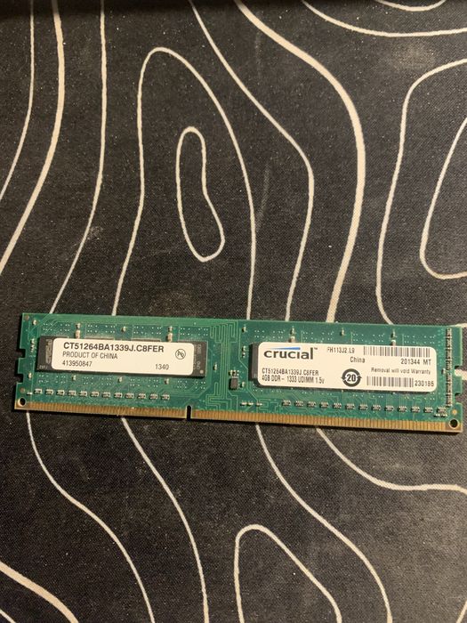 Оперативна пам’ять Crucial DDR3-1333