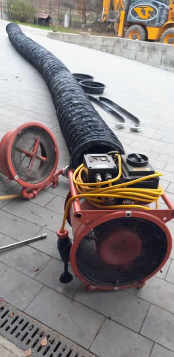 Dmuchawa straż. do oddymiania i napowietrzania oraz do robienia piany.