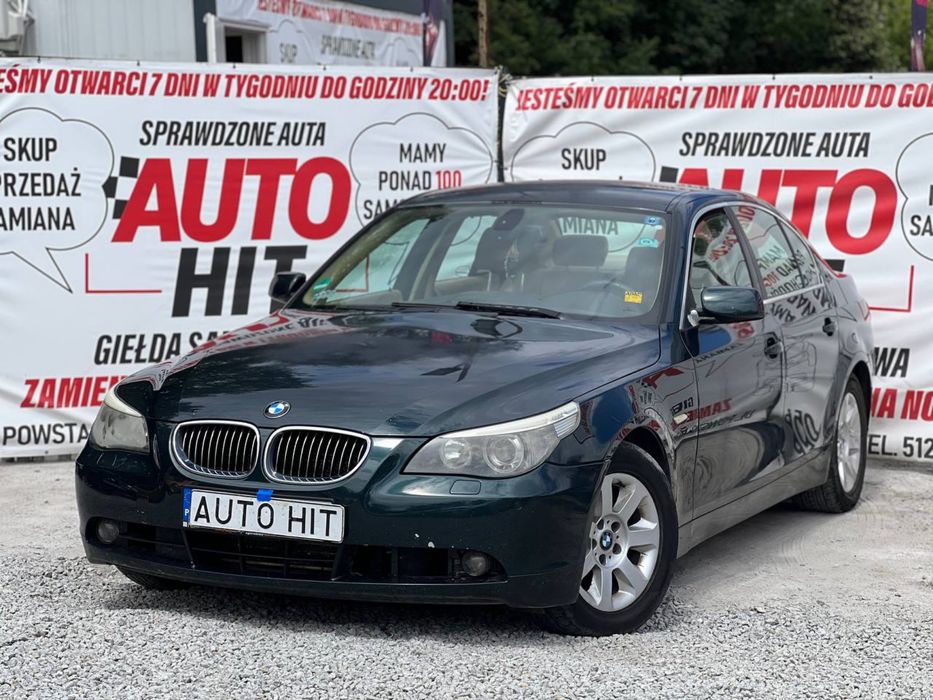 BMW E60 3.0LPG // Mocna // Komfortowa // Manual // Zamiana //13-16 Otwarte//