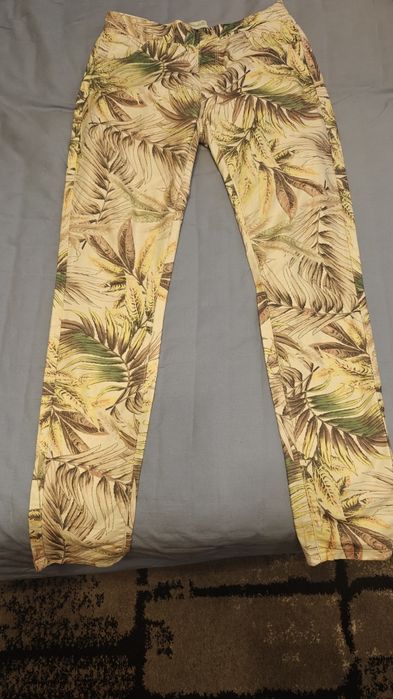 Modne spodnie na lato, bawełna roz S