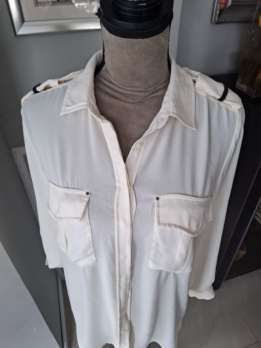 Bluzka koszula Mango roz 38 M